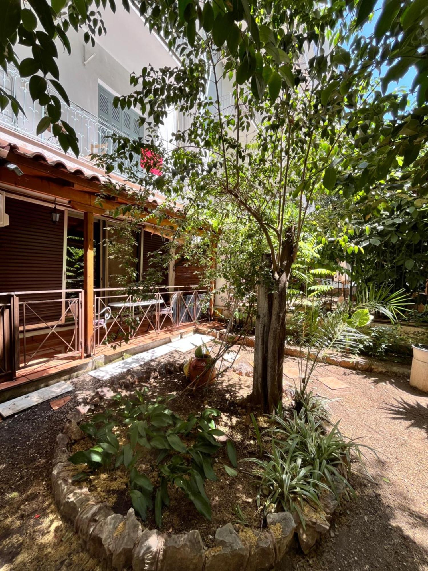 Quiet Apartment With Garden View In Kolonaki アテネ エクステリア 写真